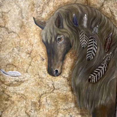 Karen Painted Feather Sequeira