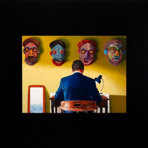 "Facing In" (“TMTV - Too Much TV, Modified Visions from the Tube” Series)