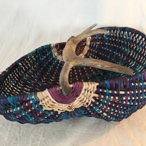 "Fallow Antler Magazine Basket #250/68"