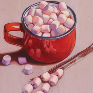 “Hot chocolate and marshmallows”