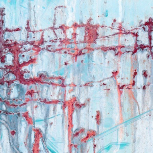 “City Jewels No. 36 Aquamarine and Coral: 1799 Briarcliff Rd NE 30306”