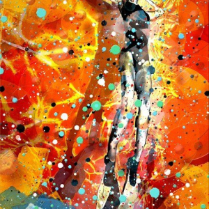 “Lava Lady” (Part 2 of “Lady” diptych)
