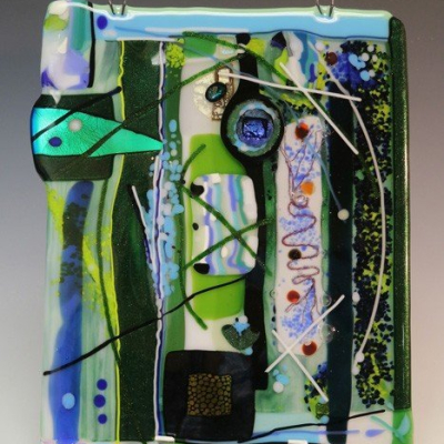 “Ethereal Movement in Blue”