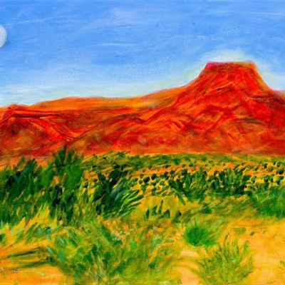 “My Stained Glass Mountain”