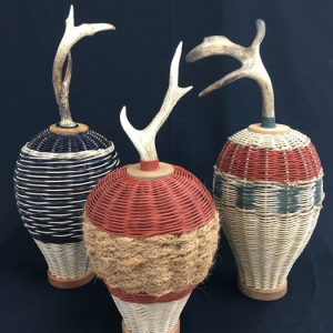 "Sentinel Antler Basket Series #1, #2, #3"