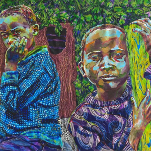 “Siblings with Mud House”