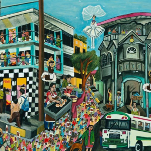"The Great Migration-El Salvador to Santa Cruz-Marchers"