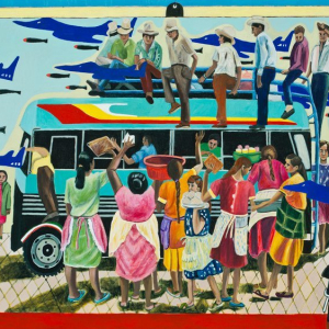 "The Great Migration-El Salvador to Santa Cruz-Bus Station"